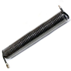 Фото 8 - Спиральный полиуретановый шланг с фитингами 8х12, 10 м. (черный)