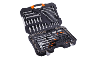 Набор инструментов Кратон TS-23 socket 150, 1/4+3/8+1/2