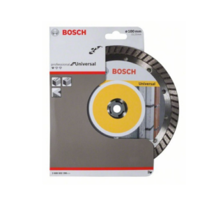Диск алмазный BOSCH, 180x22,2х2,5мм, высота 10мм Professional for Universal Turbo, турбированный (камень,силикатный кирпич,песчаник)