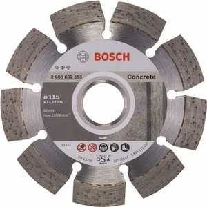 Фото 10 - Диск алмазный BOSCH, 115х22,2х2,1мм, РР, сухой рез, сегментированный, (бетон, кирпич, гранит)