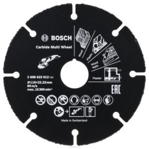 Диск алмазный BOSCH, 115х22,2х2,1 мм, Professional Plus, (строительный материал)