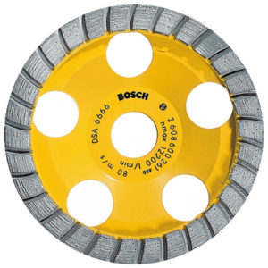 Чашка алмазная BOSCH, 125мм, BF Universal Turbo