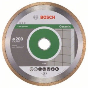 Фото 9 - Диск алмазный BOSCH, 200х25,4мм, PF Ceramic, керамика