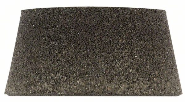 Фото 3 - Круг шлифовальный конусный цилиндрический BOSCH, 130-150мм, К120, камень